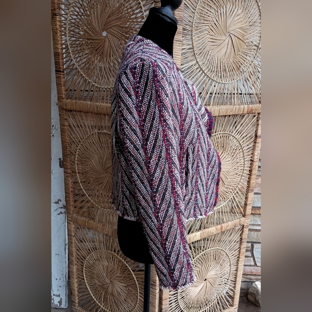 NWT Driftwood Stylish Women's Multicolor Tweed Jacket_XS - Picture 5 of 8